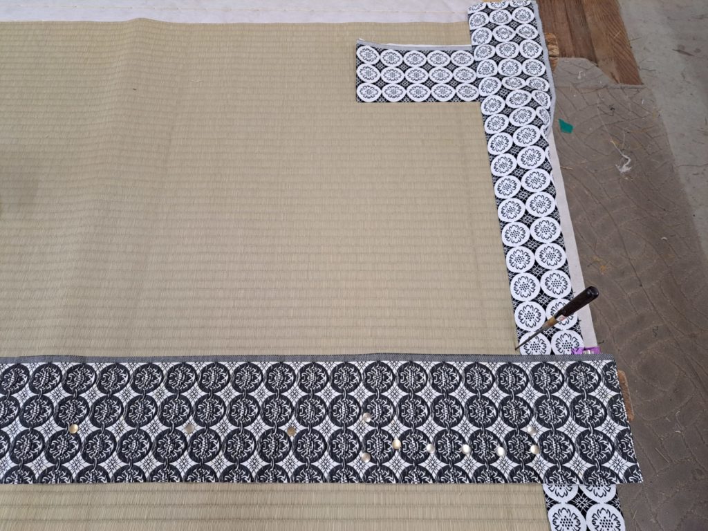 四天拝敷　平刺し